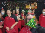 Papatoetoe Santa Parade on the stage